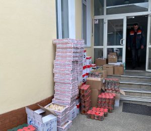 Продукти, теплі речі та паливо від газовиків Рівненщини газовикам Чернігівщини. Березень, 2022