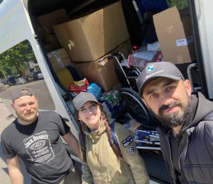 Рейс з гуманітарною допомогою для сіл Сумщини. Квітень, 2022