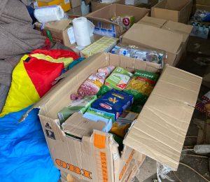 Дніпропетровськгаз Збут. Збір продуктів, засобів гігієни, води спальників та кариматів для захисників та жителів гарячих точок. Березень, 2022