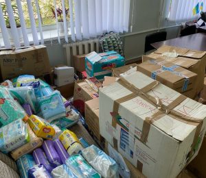 Львівгаз Збут зібрав допомогу для жителів Чернігівщини: продукти, засоби гігієни, одяг. Квітень, 2022