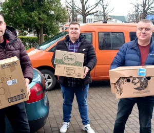 Найнеобхідніше для жителів Харкова від колег із Волинь Газзбут: ліки, консерви, продукти та засоби гігієни. Квітень, 2022