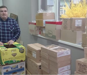 Найнеобхідніше для жителів Харкова від колег із Волинь Газзбут: ліки, консерви, продукти та засоби гігієни. Квітень, 2022