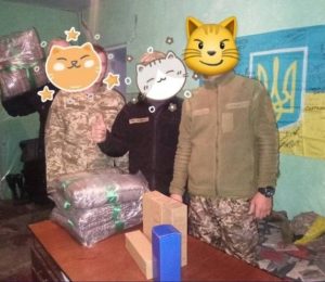 Харківгаз Збут у перші дні війни забезпечив ТРО Харкова термокружками, пледами та термосами. Лютий, 2022