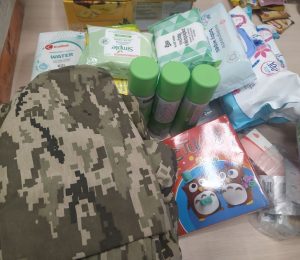 Рівнегаз Збут. Одяг, ліки та засоби гігієни для військових. Березень, 2022