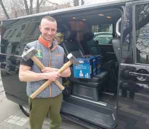 Хмельницькгаз Збут. Кувалди та ланцюгова електропила для харківських газовиків. Квітень, 2022